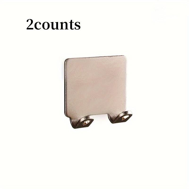Wall Mounted Razor Holder, Punch Free Stainless Steel Razor Storage Hook, Bathroom Accessories, Home Organizer for Bathroom, Tools